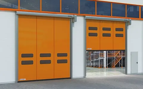 Скоростные пвх ворота