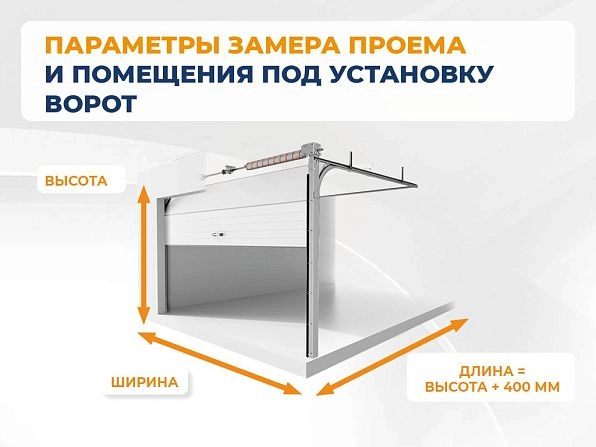 Секционные ворота 2600х2250 мм белые DoorHan RSD02, magadan.doorhan.ru